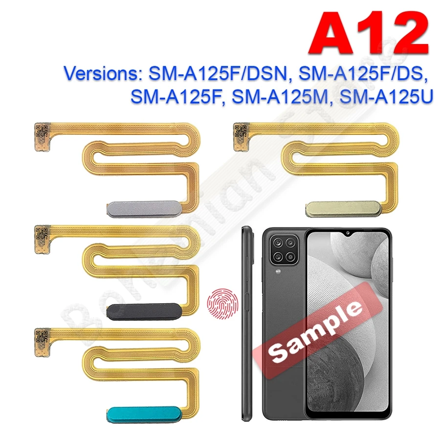 

Original Fingerprint Sensor Home Button Touch ID Flex Cable For Samsung Galaxy A10S A11 A12 A107F A107 A115F A115 A125F A125