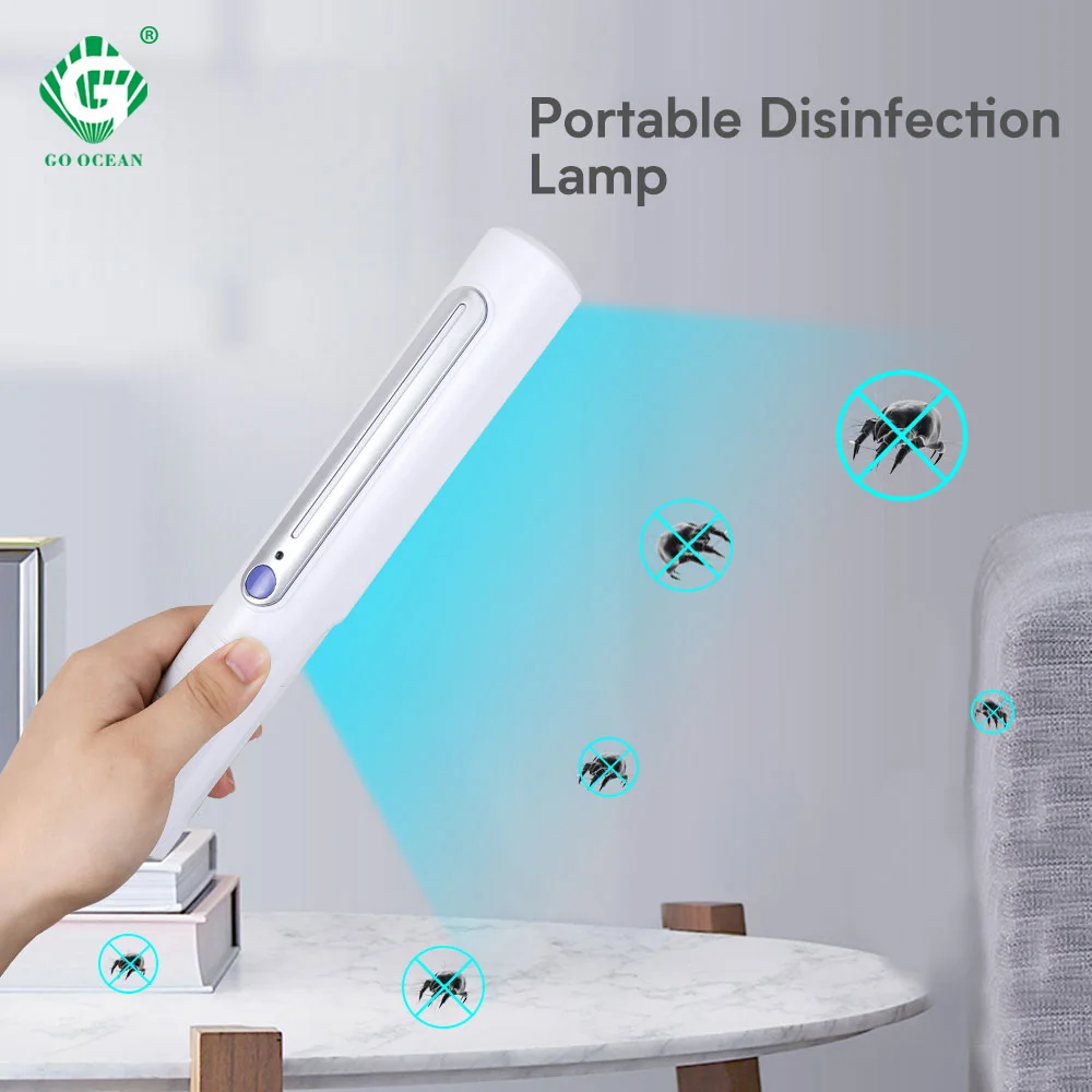 Портативный 3 Вт UVC стерилизационный светильник для личной гигиены путешествия