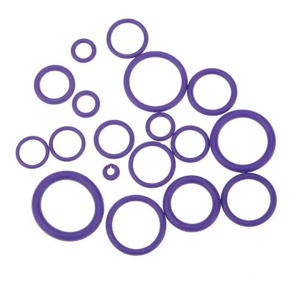 225 шт смешанный размер R22/R134a компрессор кондиционера уплотнительное кольцо