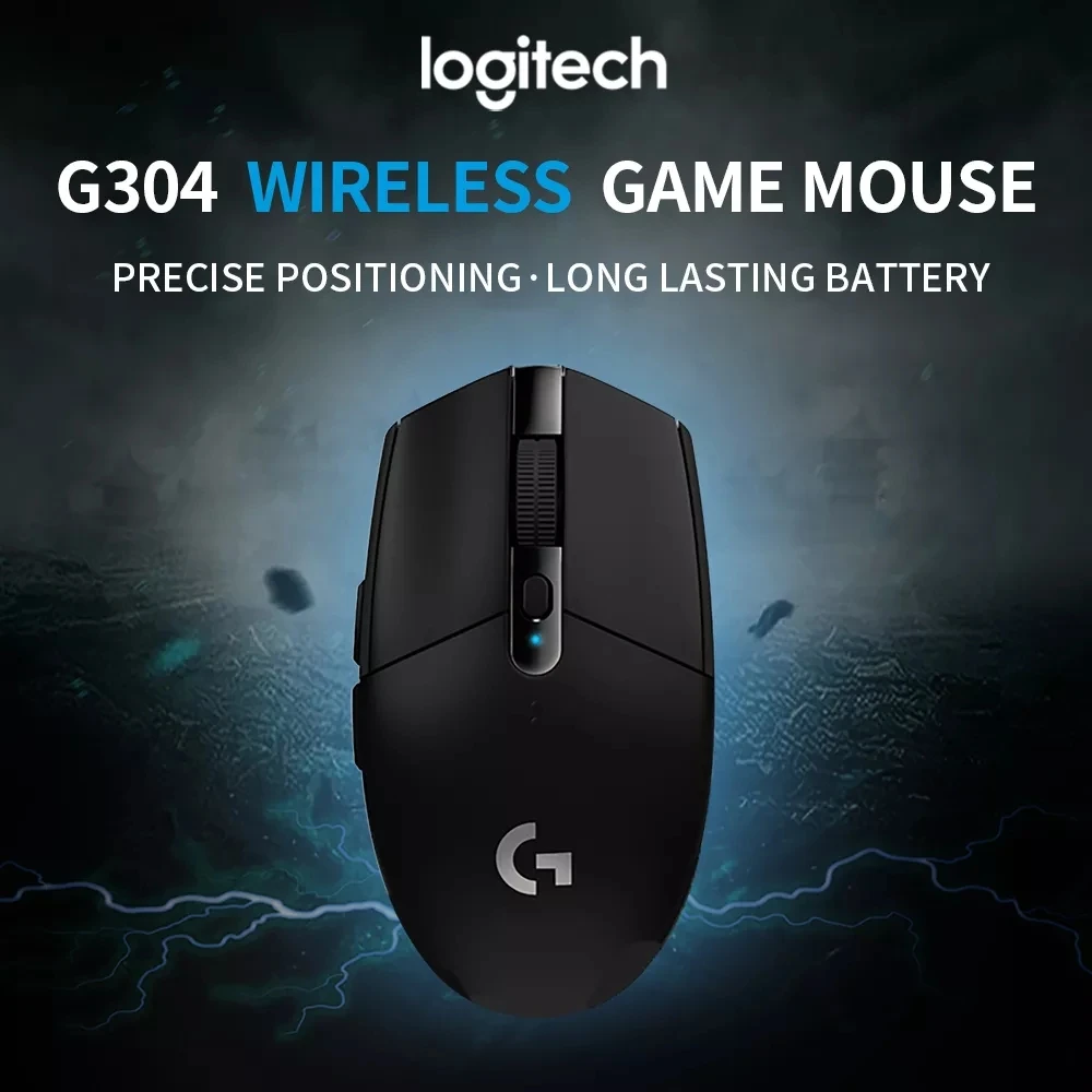Мышь Logitech G304 G305 Беспроводная с 6 программируемыми кнопками USB беспроводная мышь
