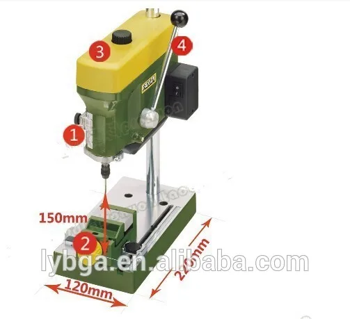 

PROXXON 85W Bench drill machine with three spindle