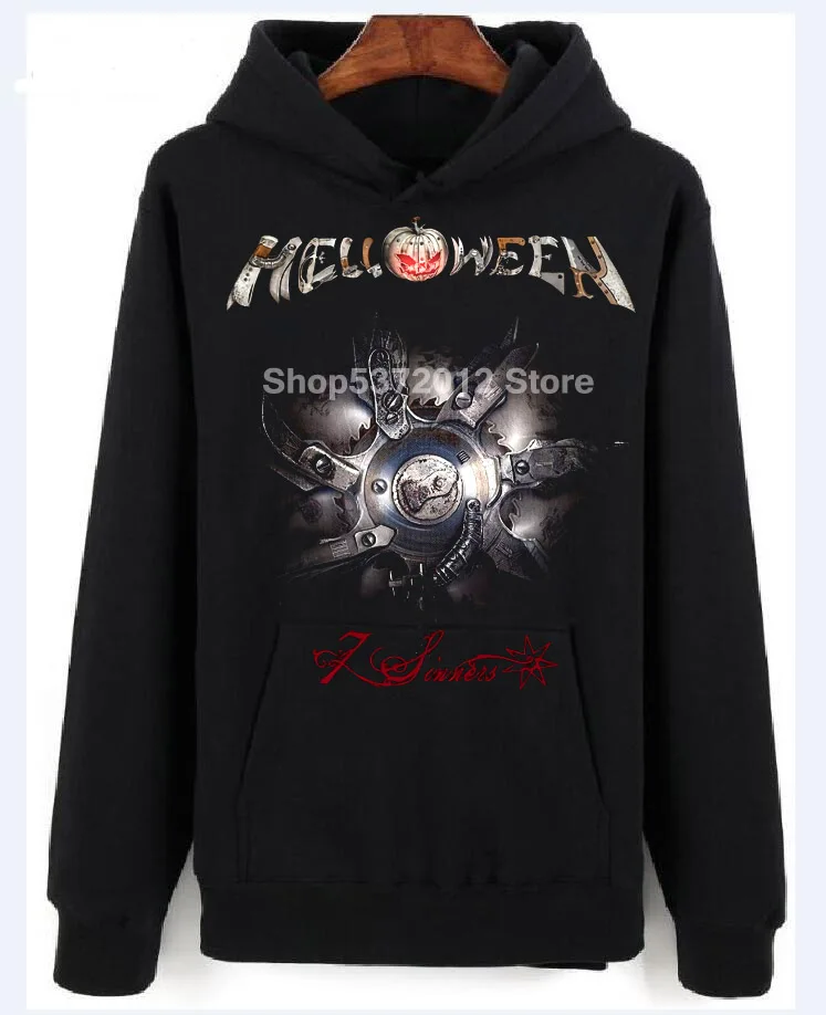HELLOWEEN 7 грешники немецкий тяжелый металл группа толстовки свитер размеры: S до 2XL
