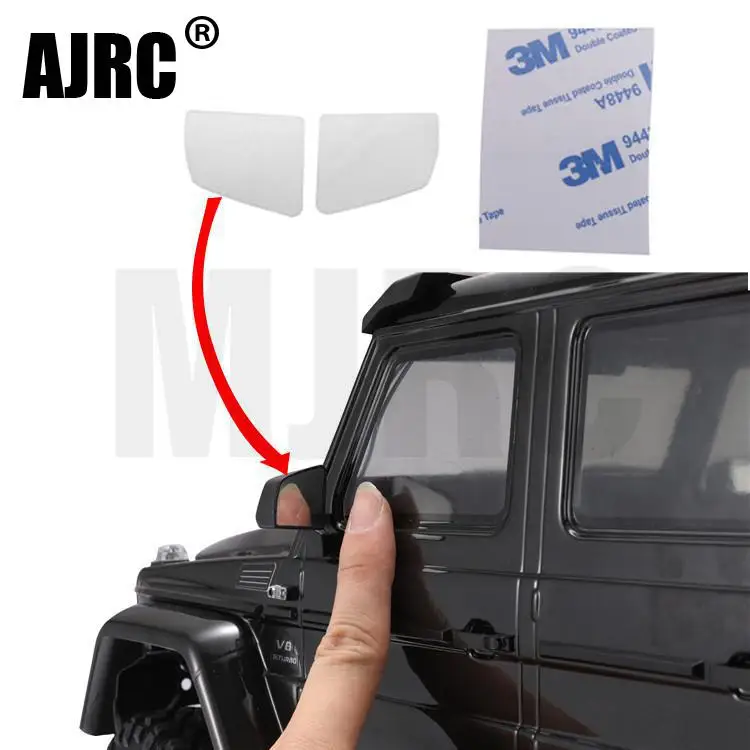 TRAXXAS TRX-4 G500 82096-4 4X4 Mercedes AMG TRX-6 G63 88096-4 6X6 Metallic Reflective Rear View Lens