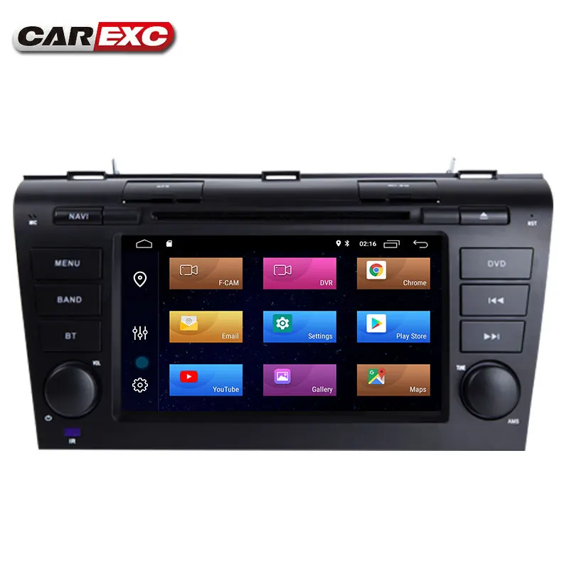 Android 9 0/9 2 Din Автомобильный dvd плеер Радио стерео для Toyota Corolla E120 BYD F3 с сенсорным
