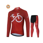 Мужской зимний новый флисовый костюм из Джерси, теплый удобный спортивный костюм из Джерси для гонок, езды на горном велосипеде, одежда для мужчин