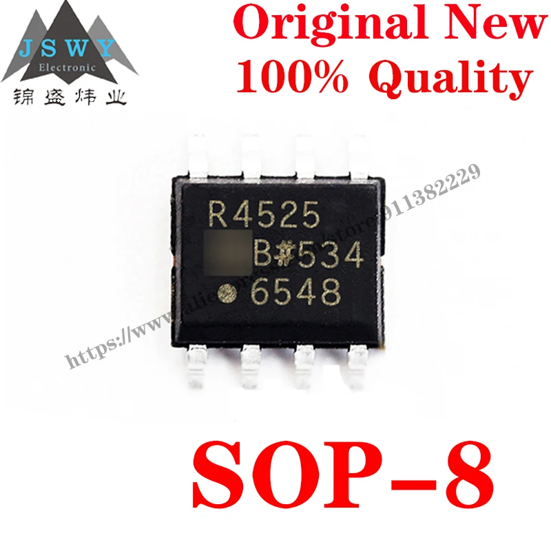 

5~10 PCS ADR4525BRZ SOP-8 Semiconductor Power Management IC Reference Voltage IC Chip with for module arduino Free Shipping