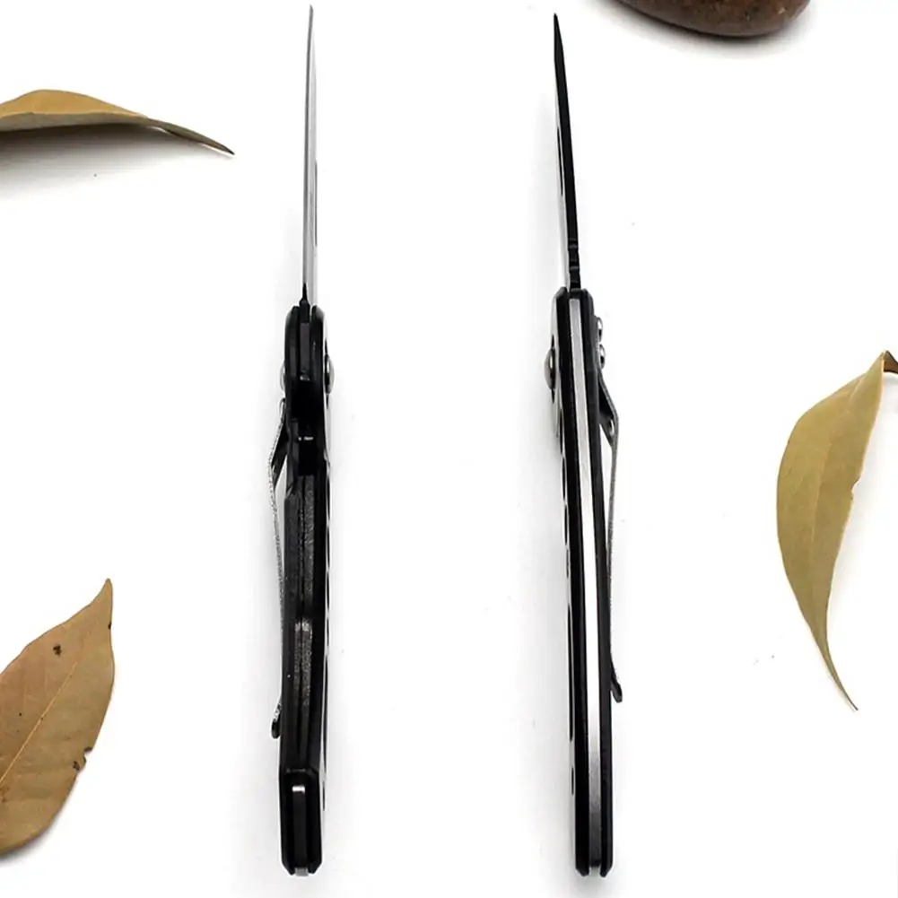 Мини стальной складной походный нож для выживания Многофункциональный Открытый