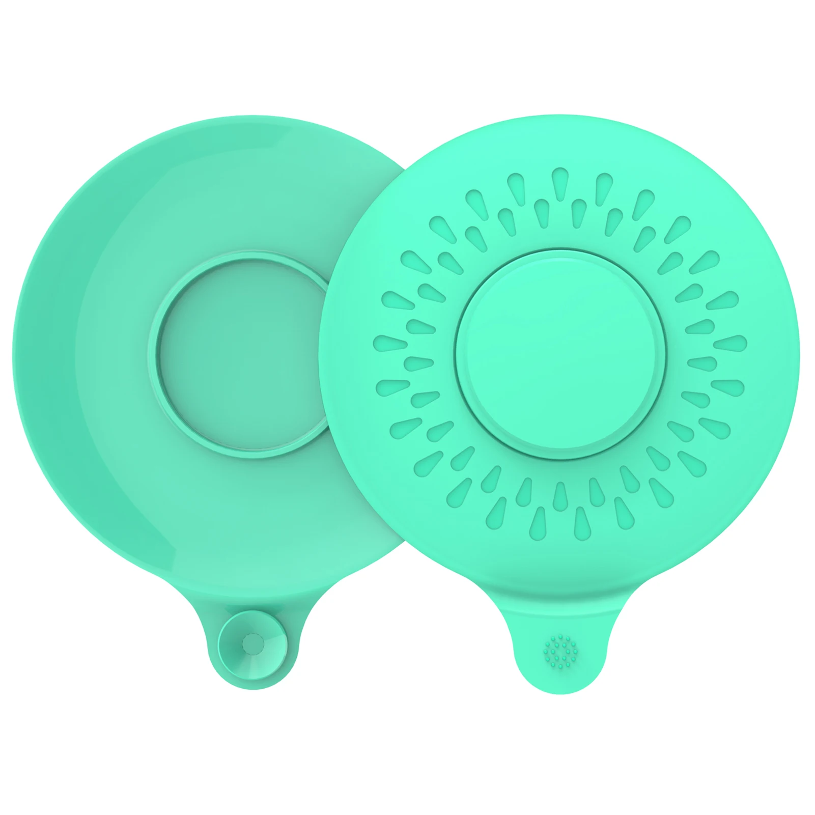 

2 Pack Bathroom Bathtub Stopper Silicone Recyclable Bathtub Drain Stopper Bath Tub Drain Cover Bathtub Plug for Kitchen Laundry