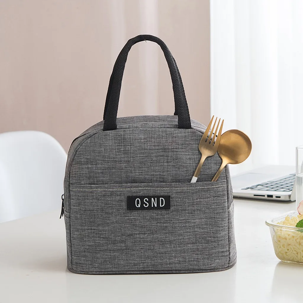 Портативная изолированная сумка для ланча тоут мягкая холодильник органайзер