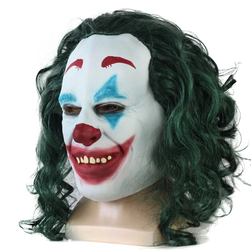 Забавная маска для костюма Хэллоуина страшная из латекса украшение вечерние
