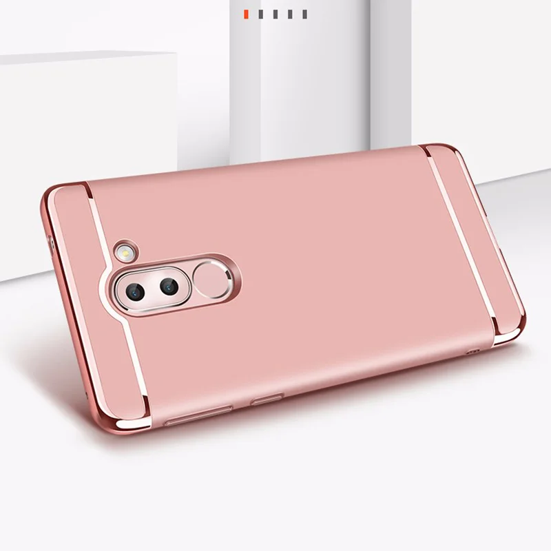 Для Huawei Honor 6X 8 Pro V9 чехол роскошный защитный задняя крышка 3 в 1 Жесткий ПК