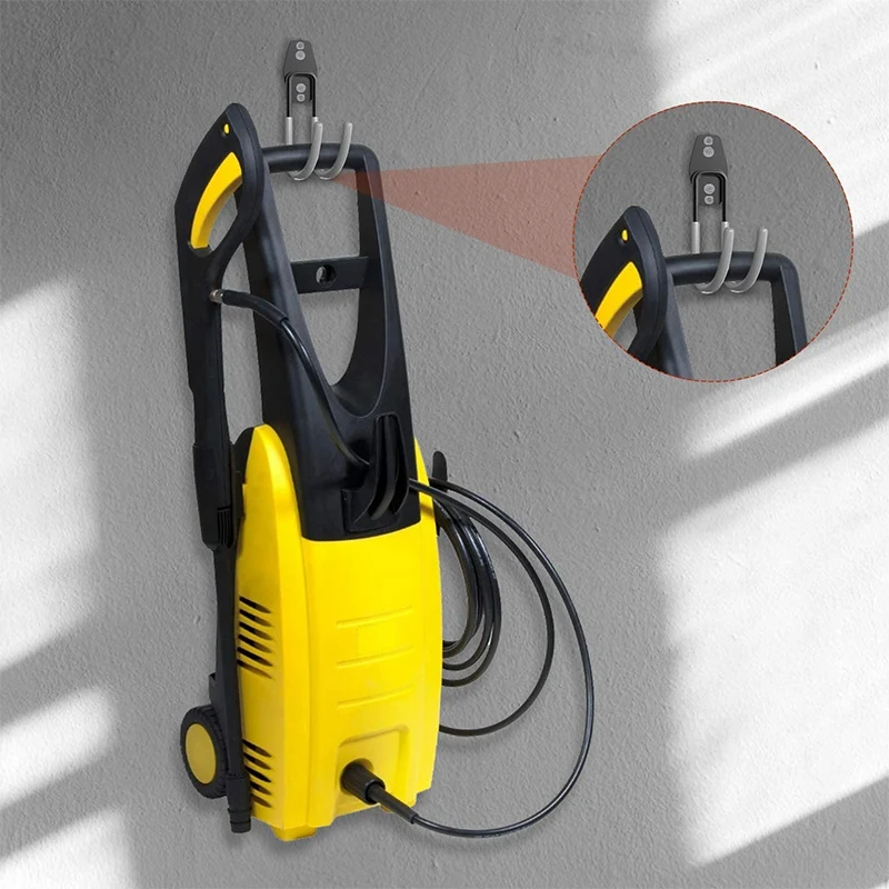 

Garage Hooks, 8 Pack Garage Storage Hooks Hangers Bracket Tool Holder, Double Wall Hooks Garage Organization