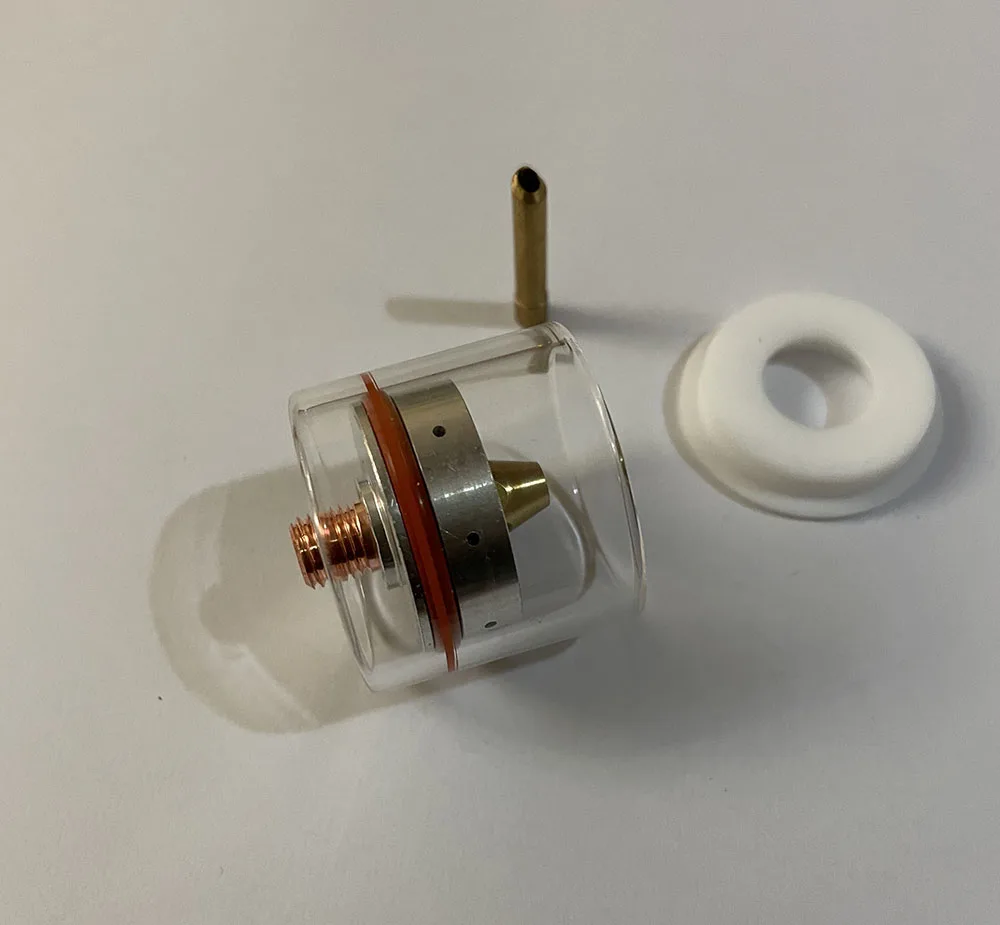 GSPLD Pyrex Cup Weld Nozzle Kit Fit WP9/20/24/25 Tig Welding Gun Arc Torch | Torches