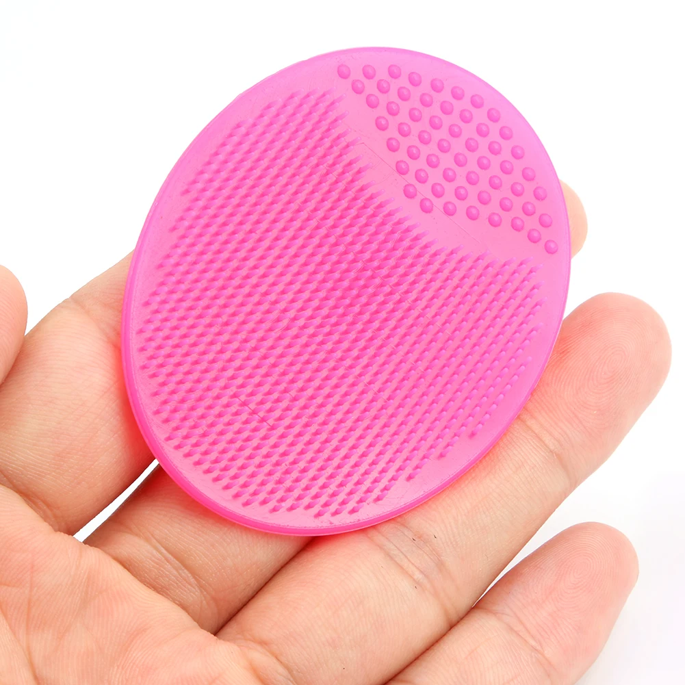 1 шт. мягкие силиконовые щеточки для очищения лица мытья кожи удаления угрей пор