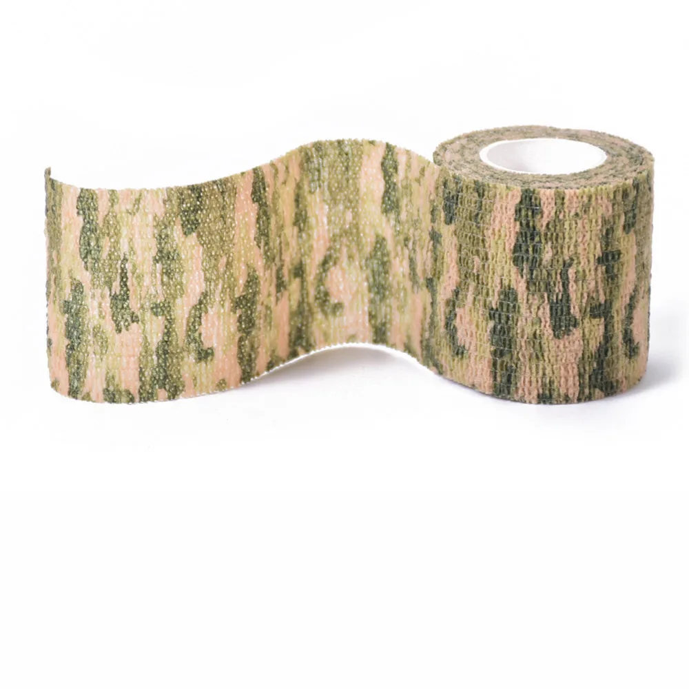 

13 Rolls Camouflage Pattern Athletic First Aid Tape Stretch Self Adhesive Wrap Tape