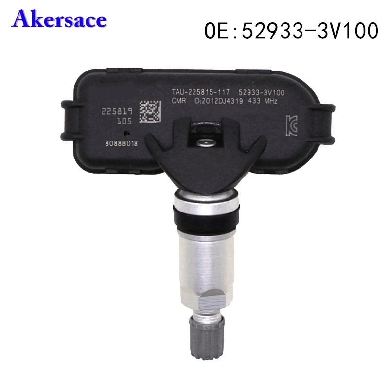 

TPMS Sensor 52933-3V100 Tire Pressure Monitor Sensor for Hyundai I40 VF Ix35 KIA Sportage 529333V100 Tyre Pressure Sensor 433MHz