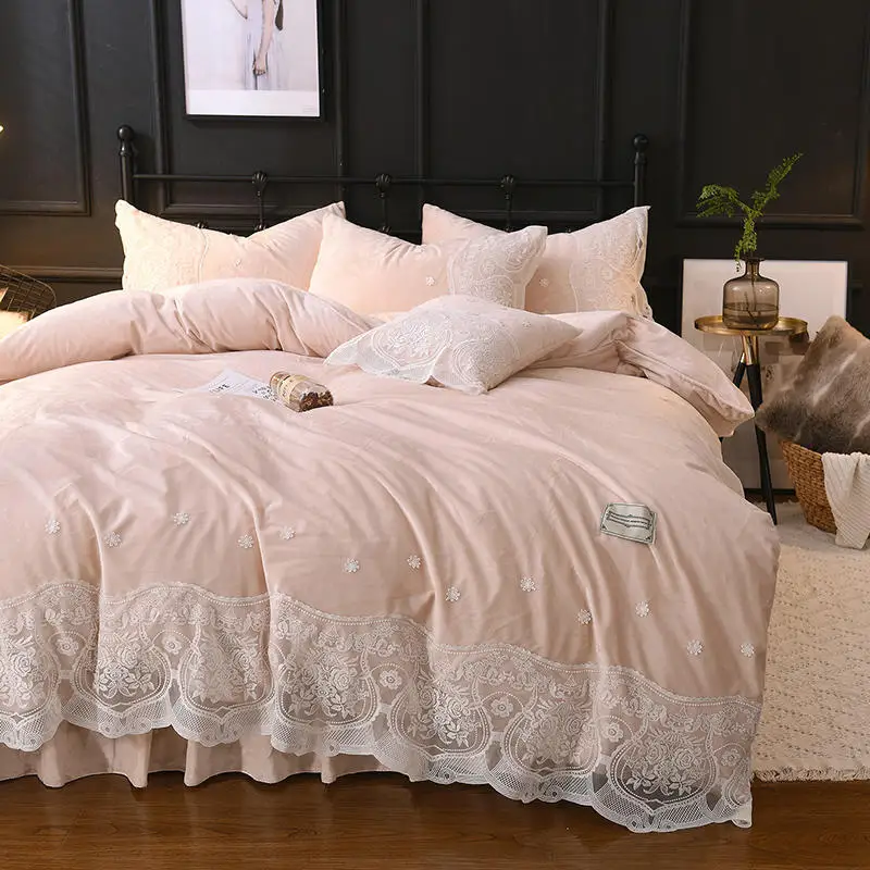 

Комплект постельного белья Volcano, маленький матовый Комплект постельного белья современной серии, однотонный, с пододеяльником, простыней, для двуспальной кровати