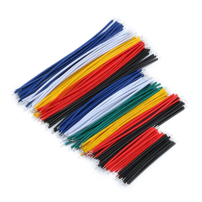 

No. 24 commonly used wire bag double-head tinned color cable 5CM 8CM 10CM, a total of 13 kinds of 10