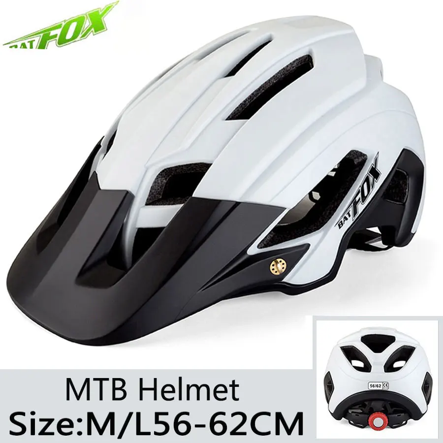 F-692-AG2 Batfox TRAIL XC MTB велосипедный шлем In-mold дорожный велосипедный шлем женские горные велосипедные шлемы Защитная крышка велосипедный шлем - Цвет: F-692-AG2