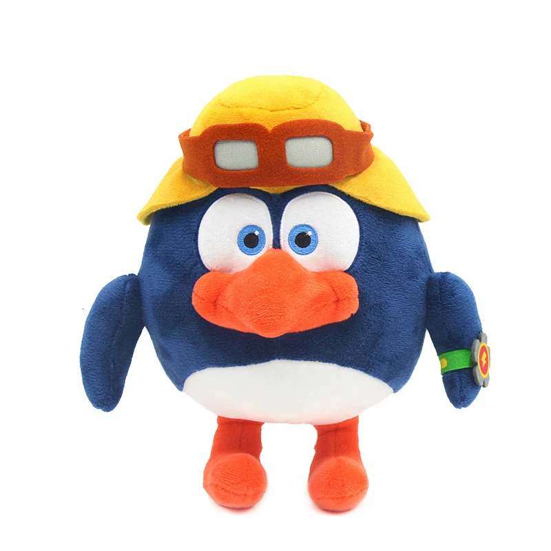 20 см мультфильм Babyriki плюшевые игрушки Krosh Losyash Pin Nyusha голубой кролик супер мягкая кукла - Цвет: Pin
