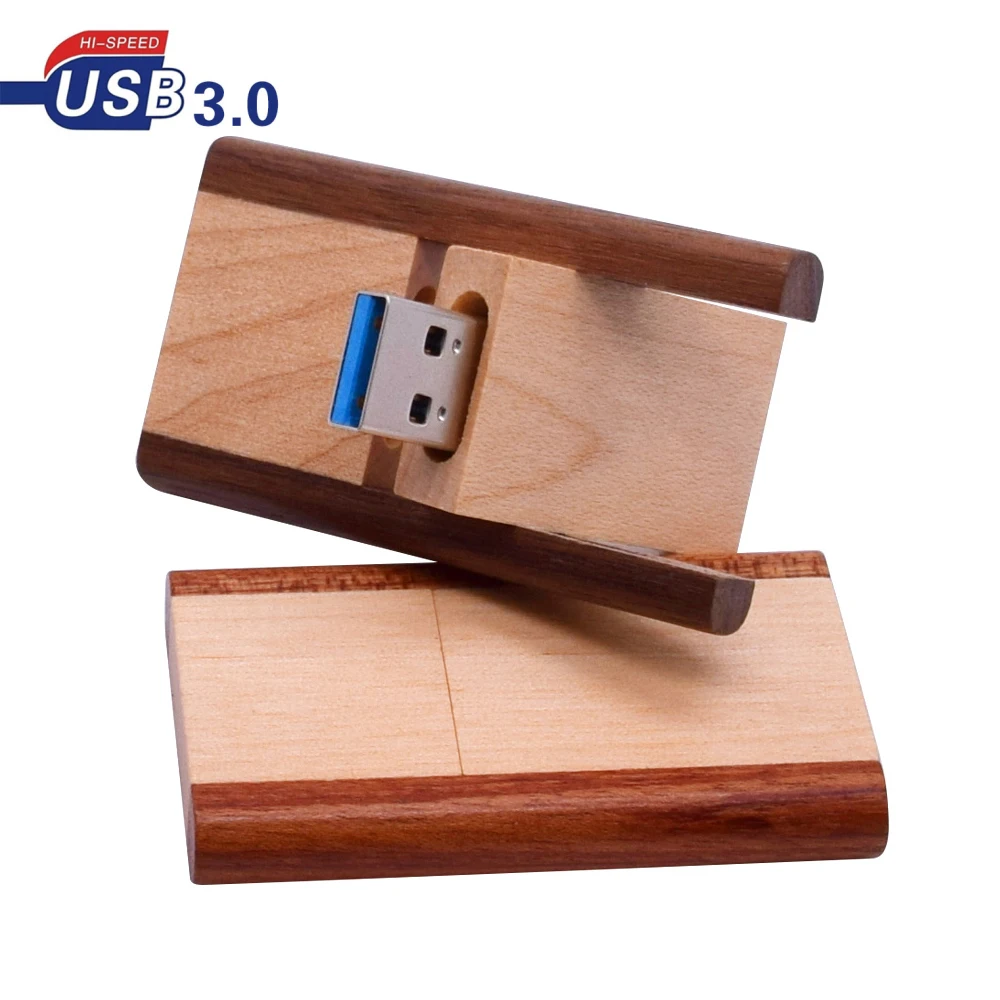 Деревянный USB флеш-накопитель с логотипом на заказ свадебные подарки флешка 8 ГБ 16