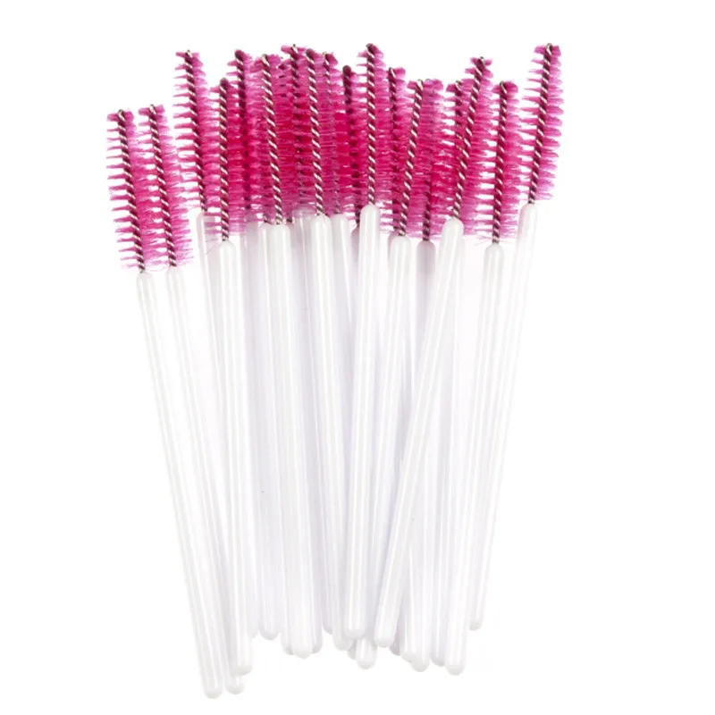 Горячая распродажа 50 шт. одноразовые щеточки с тушью для ресниц палочки макияжа