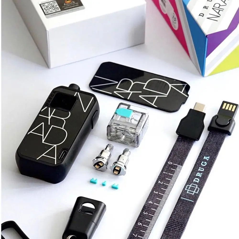 Augvape Druga Нарада Pod Kit электронная сигарета с РБА двухслойные быстрой зарядки 2 8 мл