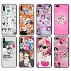 Черный чехол из ТПУ для Huawei Honor 20 Lite, 10, 10i, 20S, 30S, 30, чехол для Honor 7A 5,45, 7s, 7C 5,7, чехол с аниме Yarichin