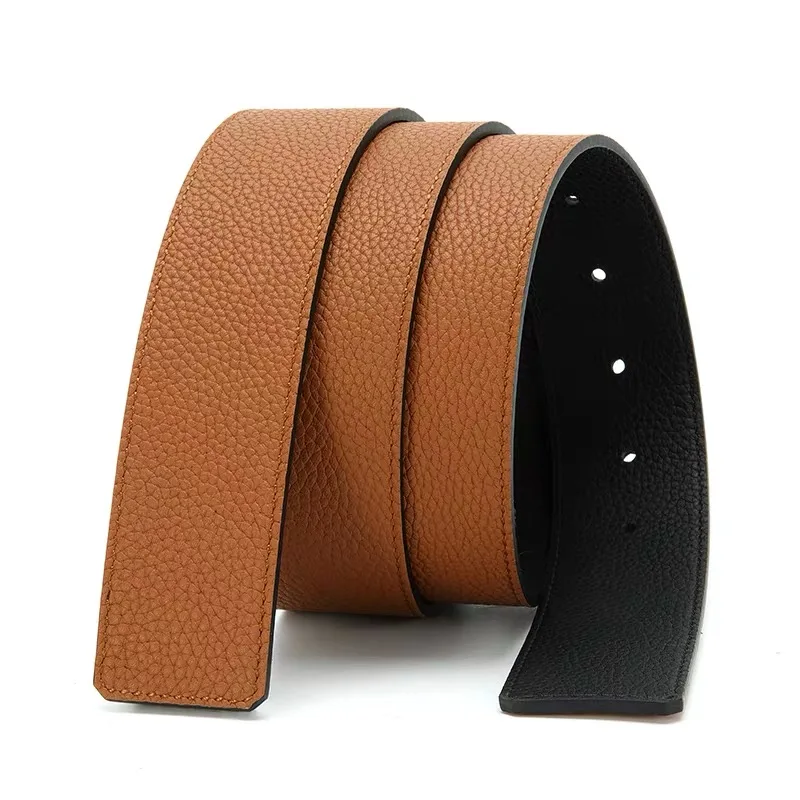 

619 luxury leather design brand belt men and women high quality double buckle fashion belt outdoor travel belt gift box