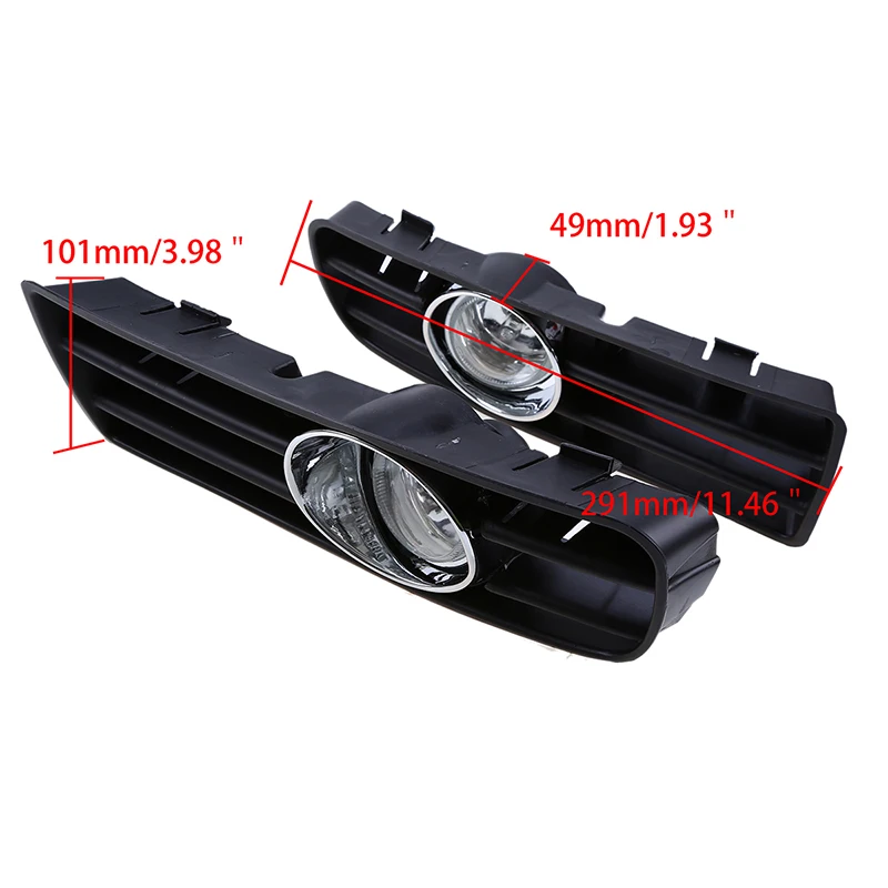 POSSBAY Halogen/LED Front Lower Bumper Fog Light Assembly for VW Golf/Variant/4 Motion 1998-2006 Yellow/White Car External | Автомобили и