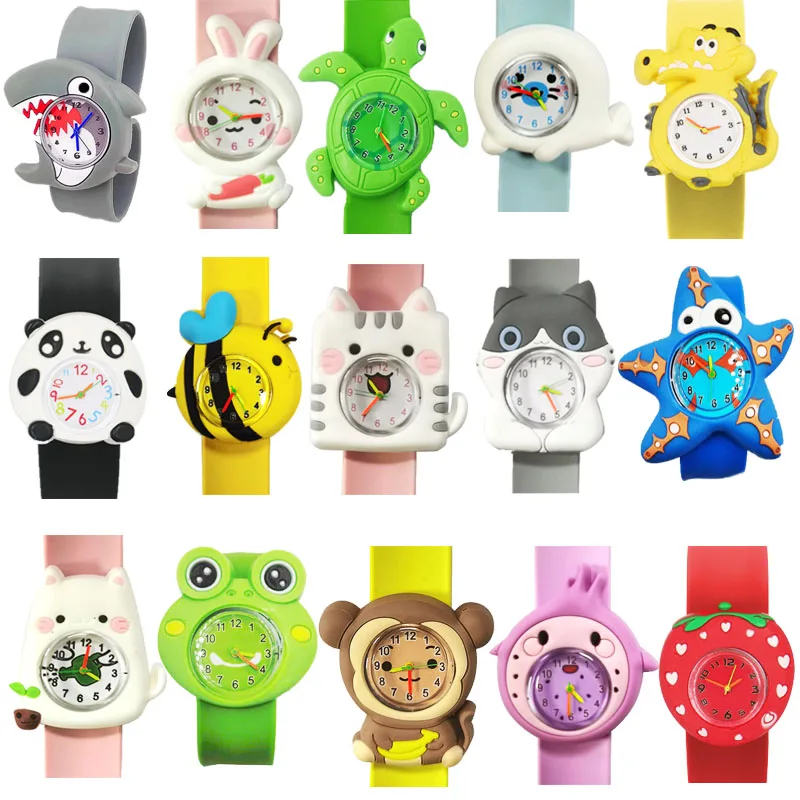 Детские часы, 3D Мультяшные детские часы, детские часы, часы, кварцевые часы для девочек и мальчиков, подарки, детские игрушки, часы
