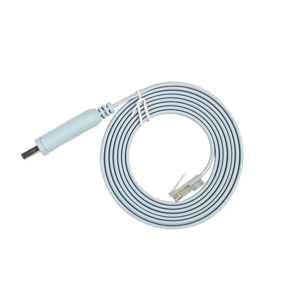1pc USB to RJ45 RS232 Serial CAT5 Console Adapter Cable Cord for Cisco Routers Dropshipping | Компьютеры и офис