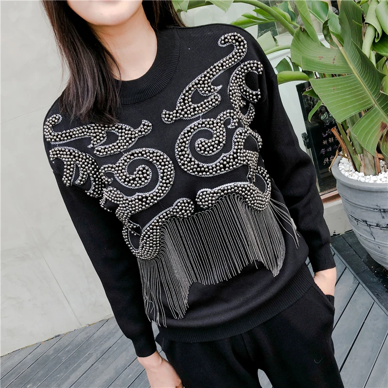 Комплект из двух предметов мода 2019 Осень-зима женские высококачественные