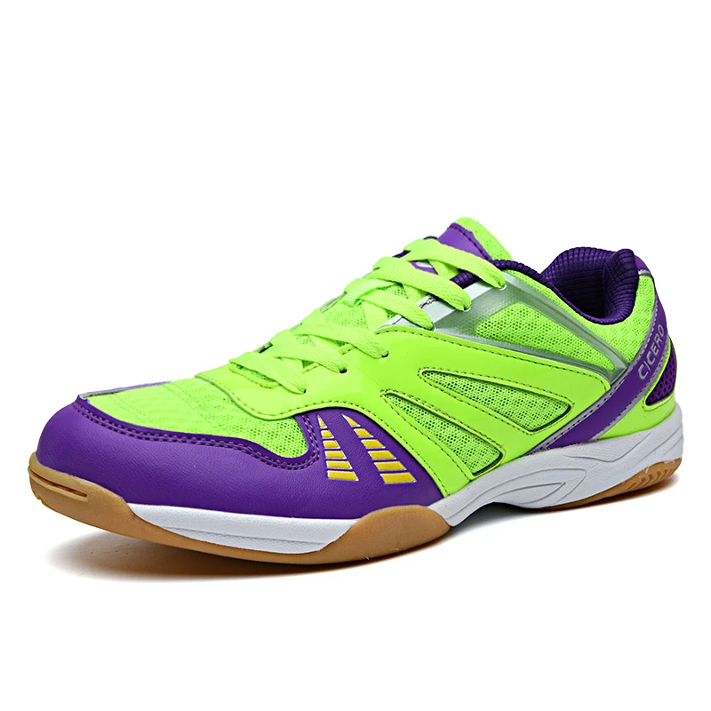 

2021 New Men White Blue Badminton Shoes Women Air mesh Anti-Slippery Training Professional Sneakers Male Sport Badminton Shoes