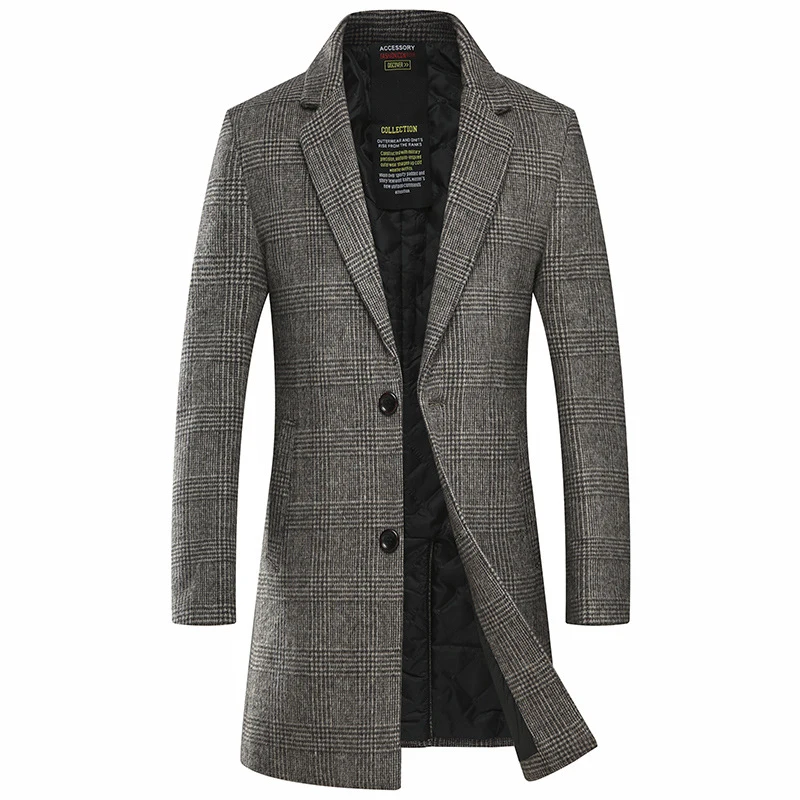 

Good Quality Single Breasted Gabardina Hombre Elegante