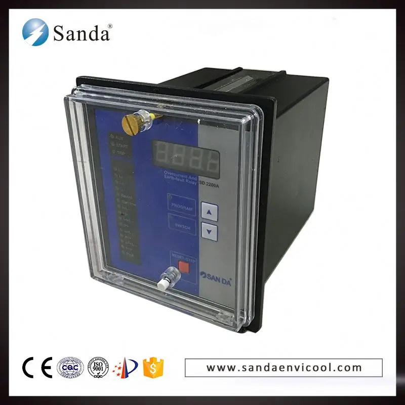 

Numerical microprocessor based sequence control relays three phase Combined Overcurrent and Earth Fault Relay