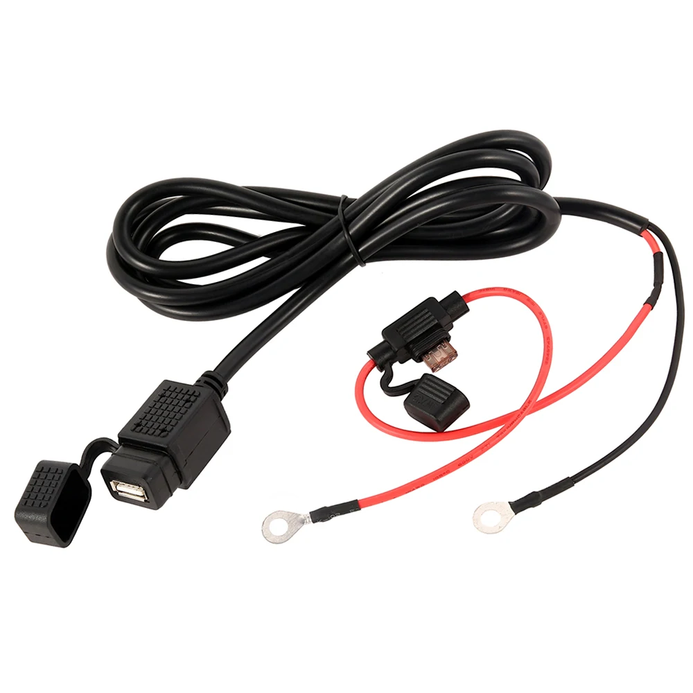 12V Водонепроницаемый мотоцикл руль Зарядное устройство 5V 1A/2.1A мотоцикла USB