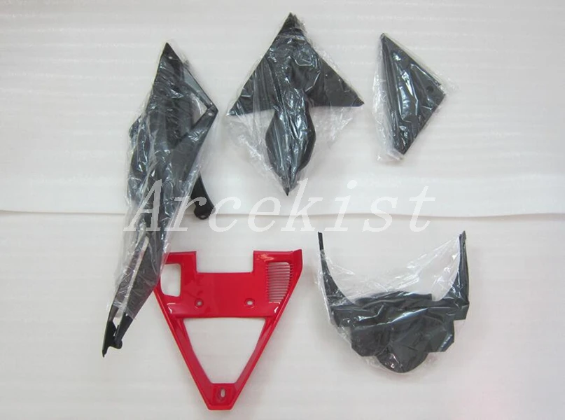 

New ABS Motorcycle whole Fairings Kit Fit for DUCATI 848 1098 1198 2007 2008 2009 2010 2011 2012 Fairing Set cool red white