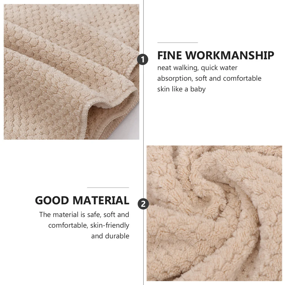 

1pc Household Soft Bath Towel Home Towel Absorbent Bath Towel for Daily Use