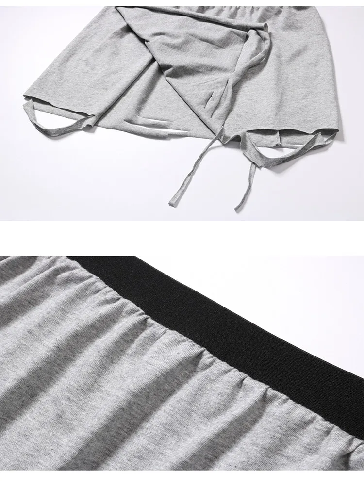 

Women's Hip-Hop Tattered Skirt Waist Decoration Inner Wear Trendy Fashion Decoration Men and Women