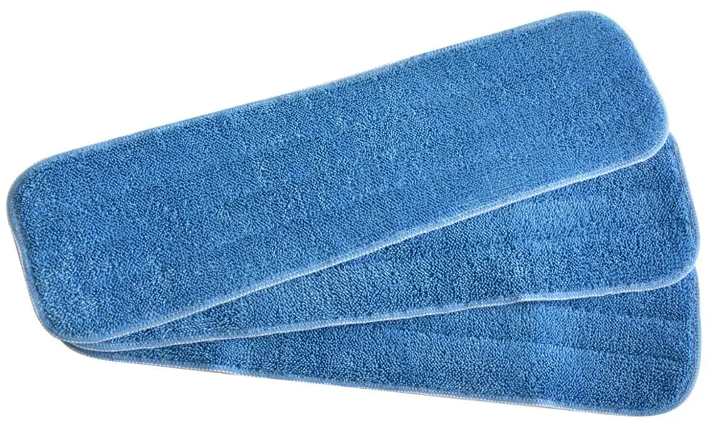 blue Sinland тряпка для глубокой уборки, насадка для швабры, сменная швабра, Сменные подушечки для мокрого швабры, сменная насадка для мокрого швабры, 5,1 дюйма x 17,7 дюйма, 3 упаковки, синяя - Цвет: blue