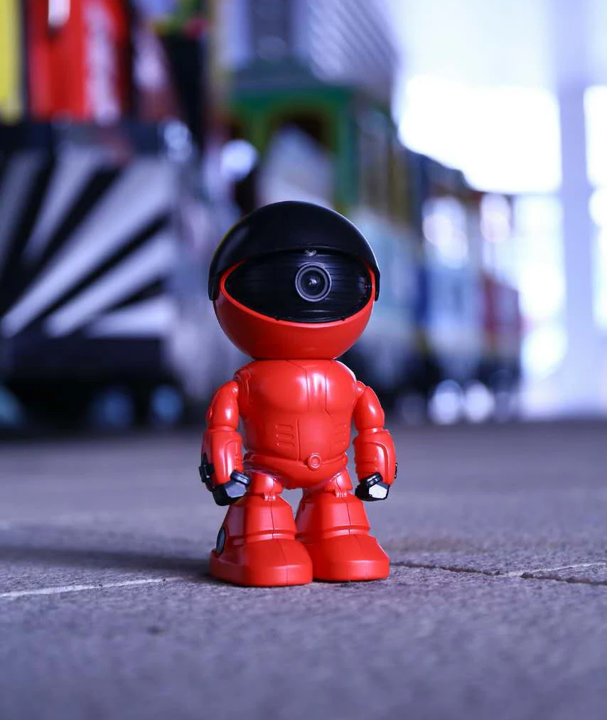 Умная домашняя беспроводная камера наблюдения за роботом двухсторонний голос