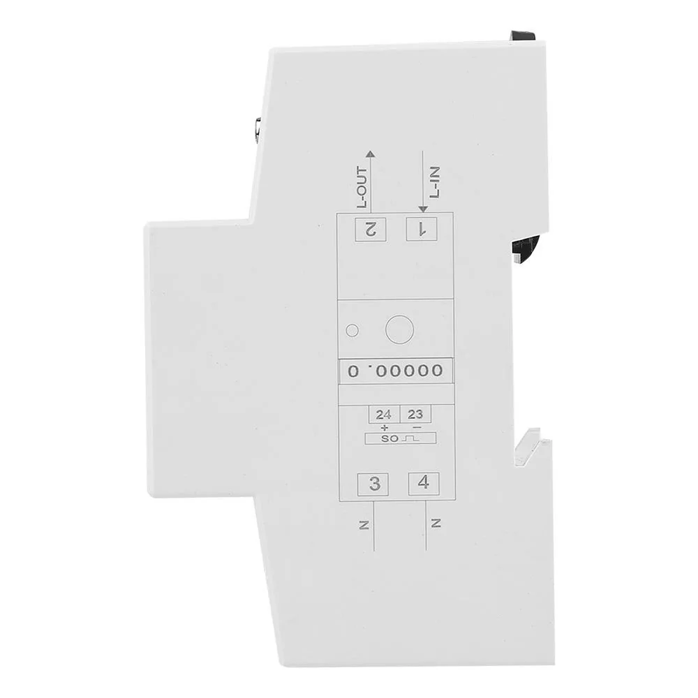 

DDS015M 230V Electric Meter with Reset Power Analyzer Multifunctional Voltage Ampere Watt Meter Power Consumption
