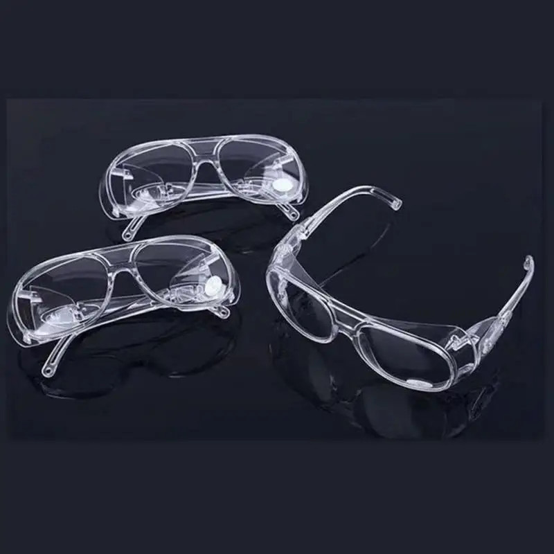 

Helmets Safety Goggles Protective Eye Fully Enclosed Lens Goggles Wide Vision Disposable Vent Mask Anti-Fog Splash Goggles