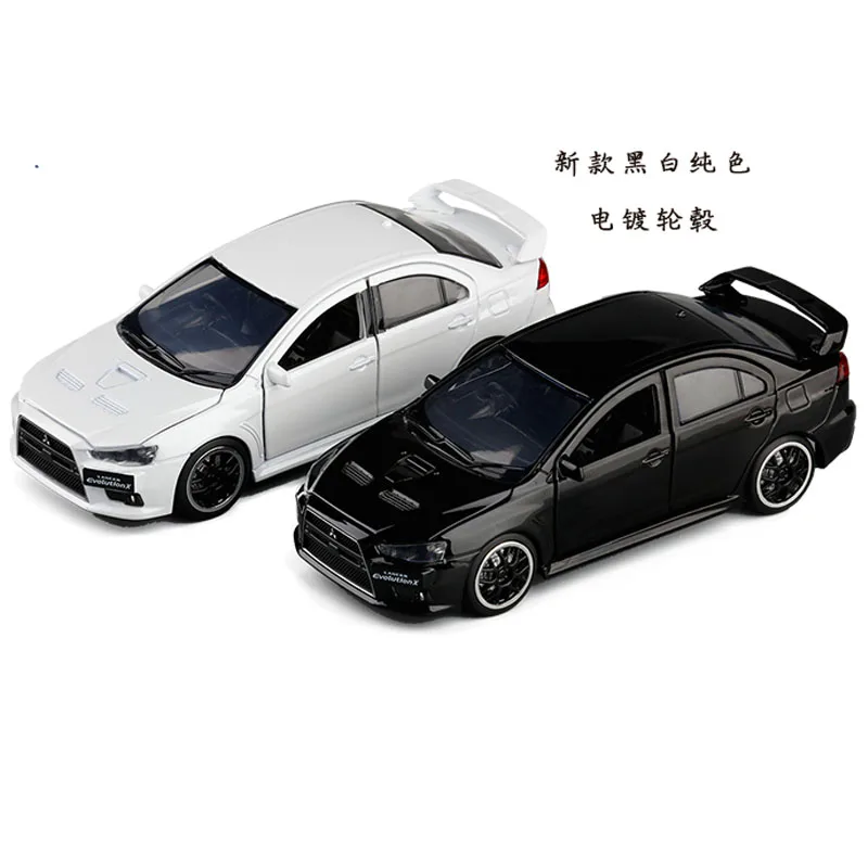 Игрушечный автомобиль 1:32 Mitsubishi Lancer Evolution X металлический сплав литье под