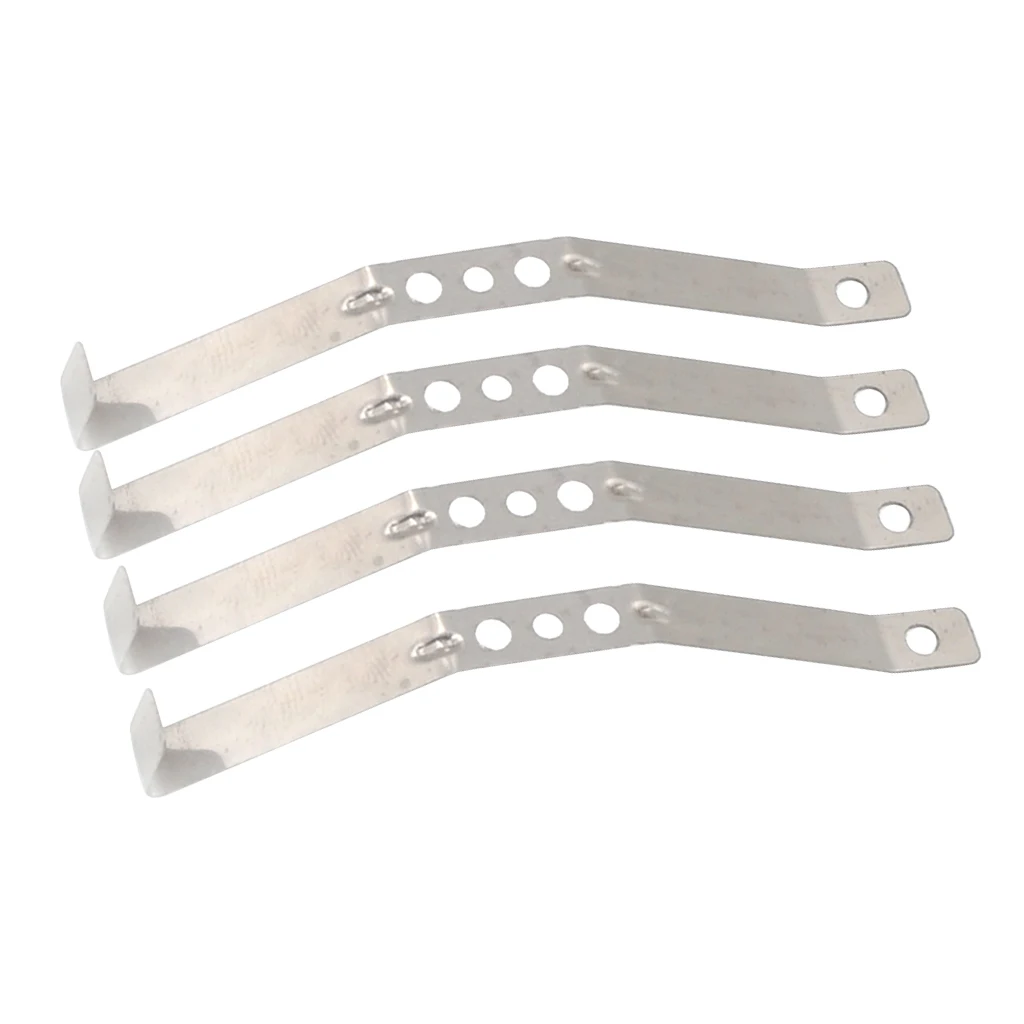 4 Set Металлические рессоры для WPL B14 B24 C14 C24 1/16 Запчасти армейского грузовика|Детали