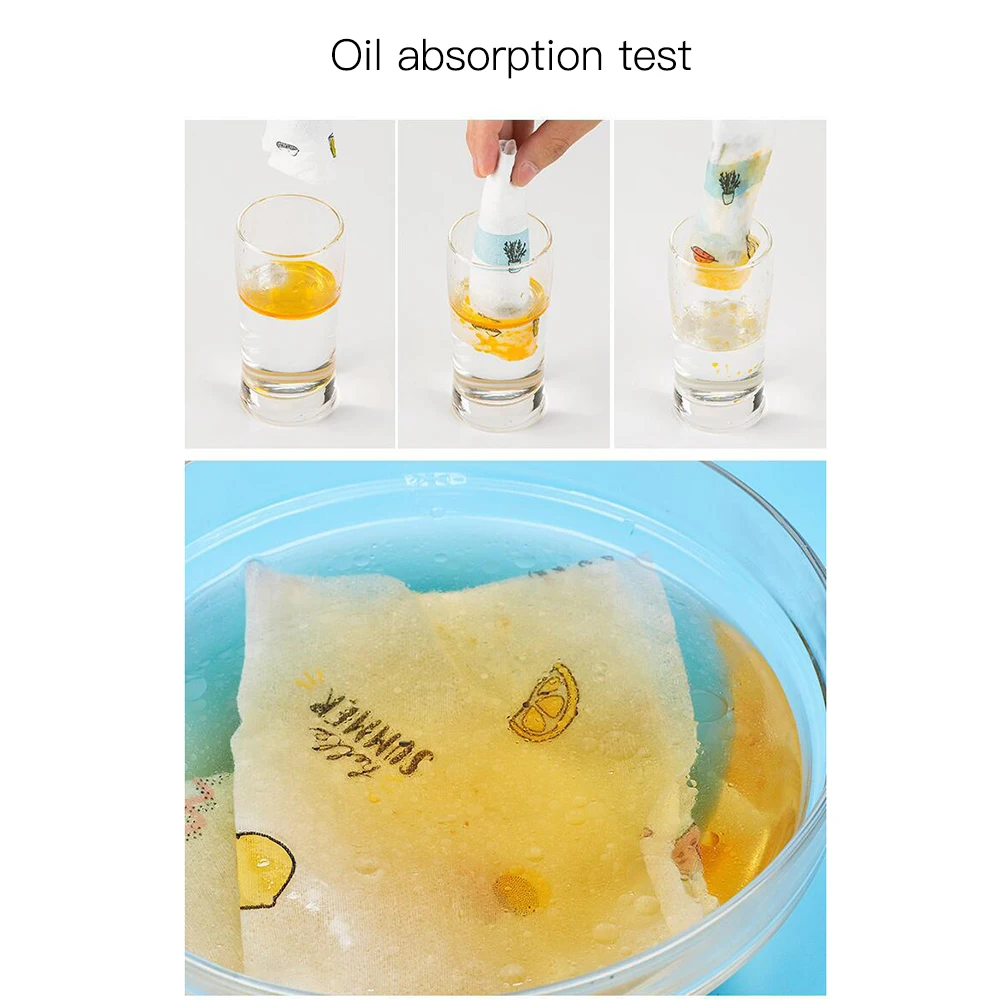 Kitchen Multi Functional Raw Wood Pulp Clean Paper Towel Cloth Tools Accessories Gadgets Soft And Absorbs Oil 4 | Дом и сад