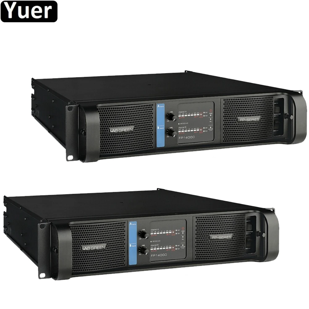 Профессиональный усилитель мощности 2 шт./лот FP14000 2x235 0 Вт/8 Ом SMPS для сцены