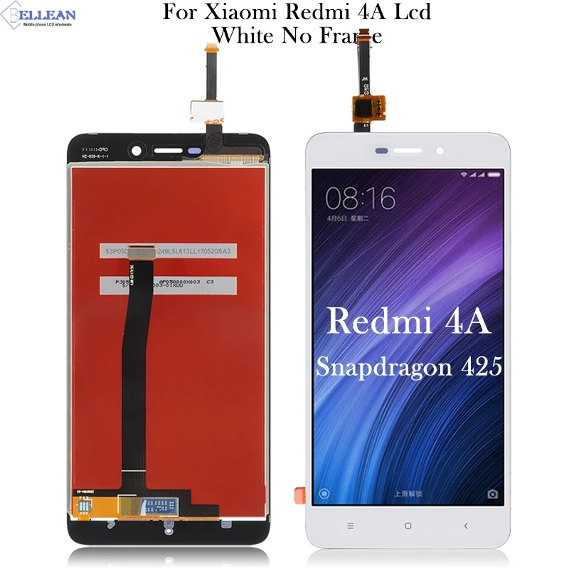 Акция Catteny для Xiaomi Redmi 4A ЖК-дисплей сенсорный экран панель стекло дигитайзер сборка с рамкой+ Инструменты - Цвет: White No Frame