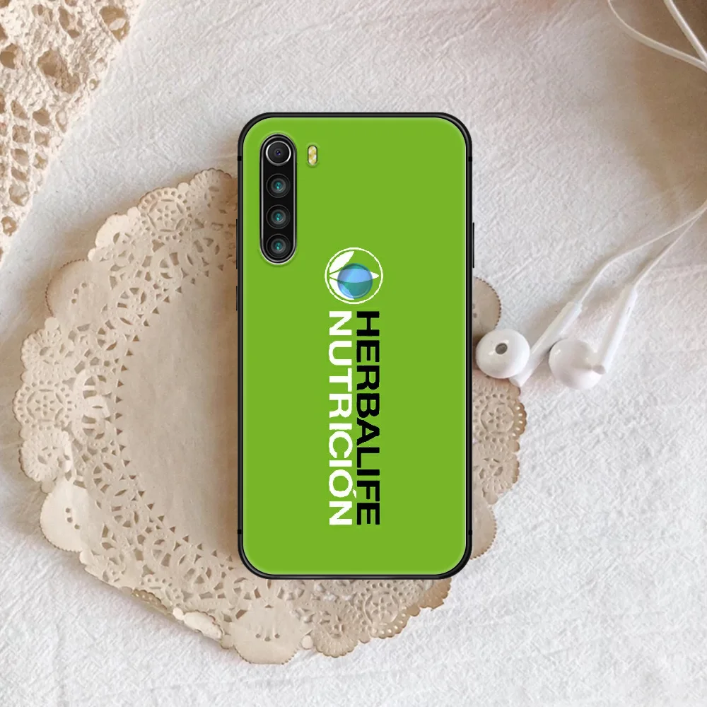 

Herbalifies 24 Phone Case For XIAOMI Redmi Note 5 7 8 T 9 6A 7A 8A 9S K 20 30 Pro black Waterproof Silicone Shell Luxury Cover